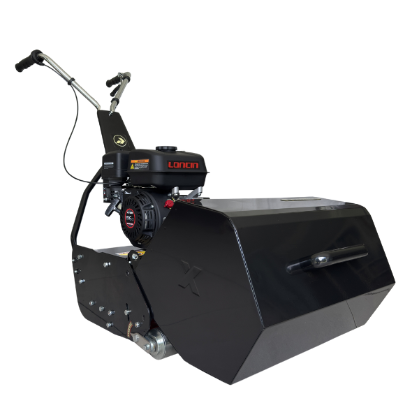 25" Loncin 196cc 6 Blade Black